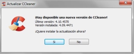 ACTUALIZAR CCLEANER